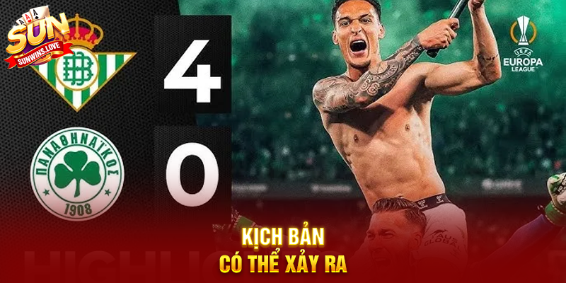 Phân Tích Trận Panathinaikos Đấu Với Betis Và Những Yếu Tố Quyết Định 4 Kịch Bản Có Thể Xảy Ra